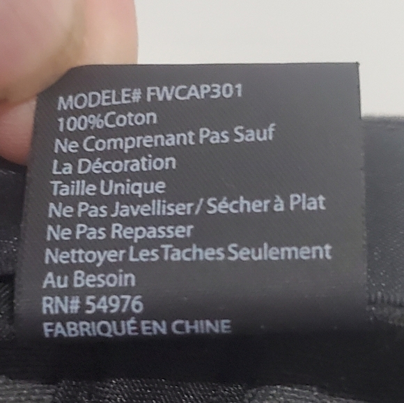 David and Young Black Washed Denim Baseball Hat Cap Peace Rainbow Pride … - Picture 12 of 12